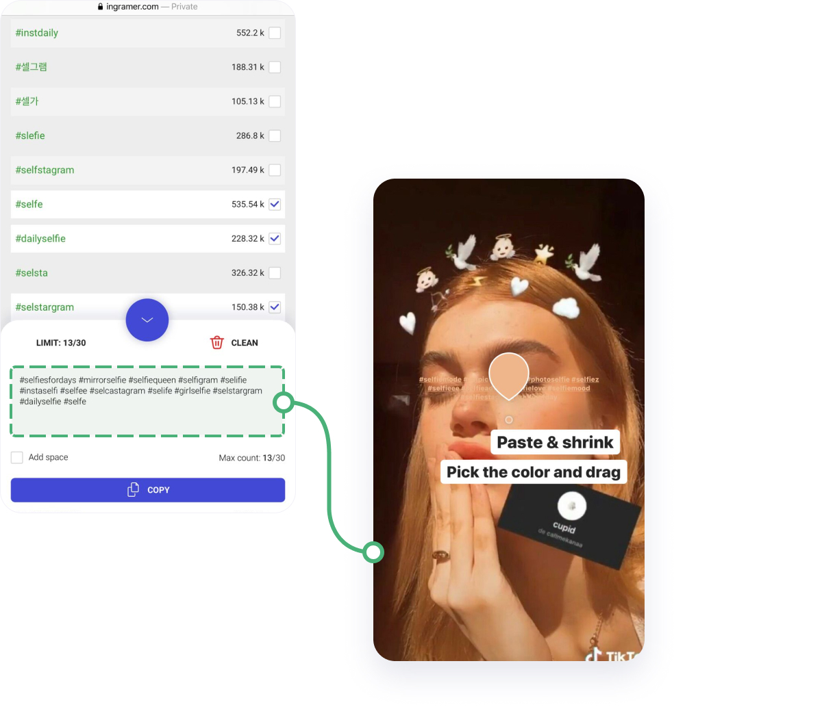 hashtags from the hashtag generator