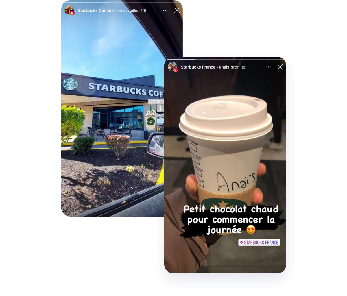 Hashtags in Stories