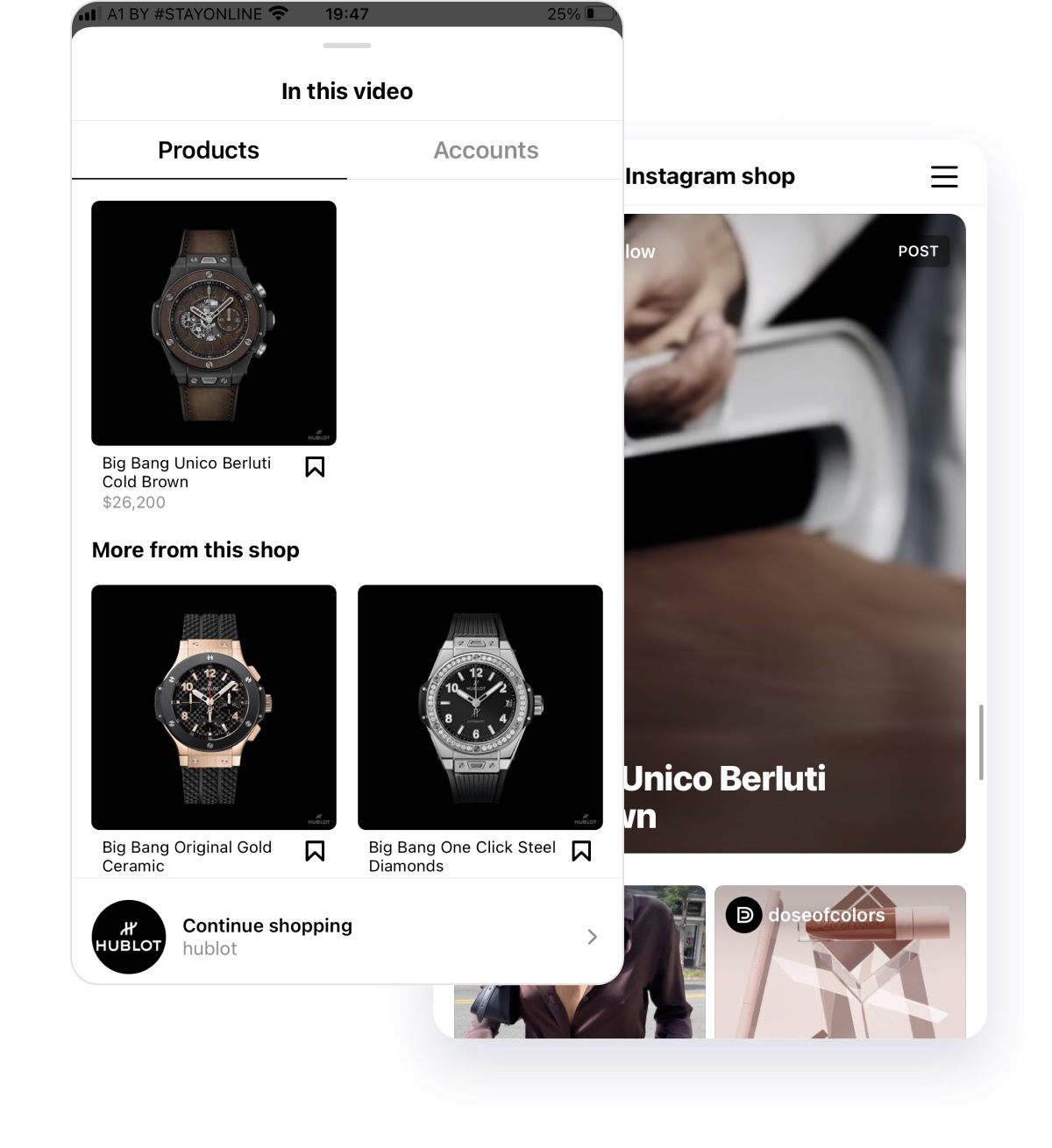 create a shoppable post