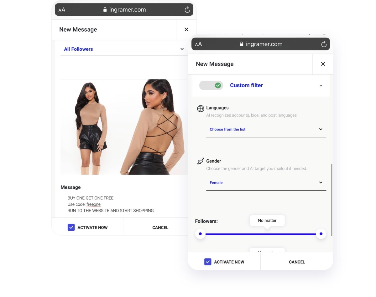 DM strategy for brands and influencers