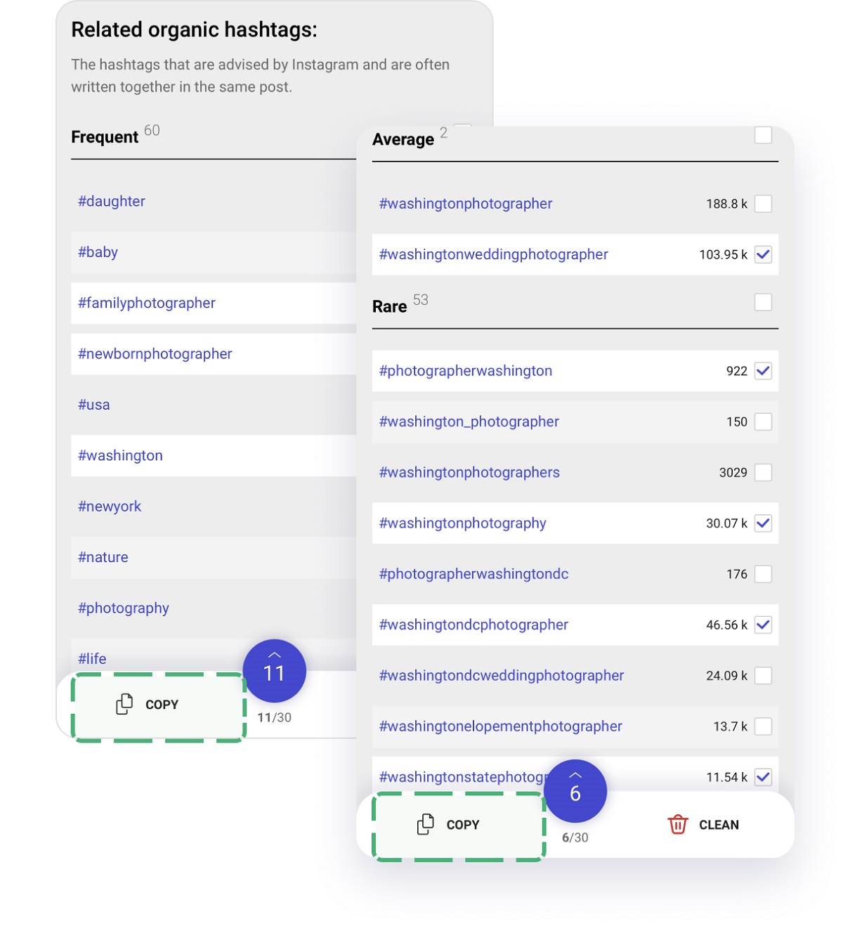 hashtag generator search