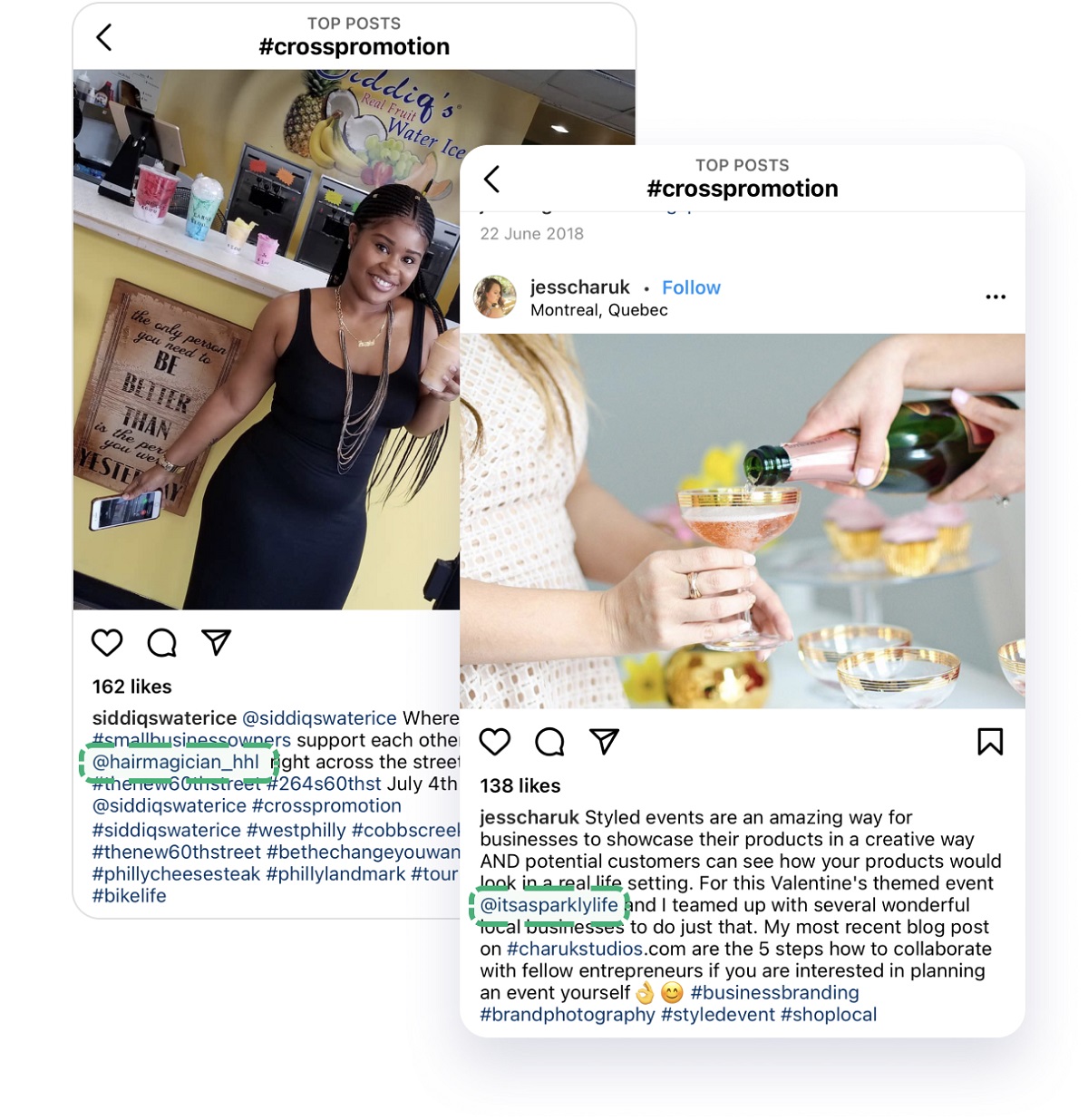 competitors' Instagram Stories