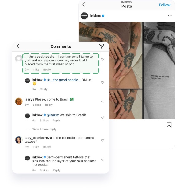 Instagram Client Management