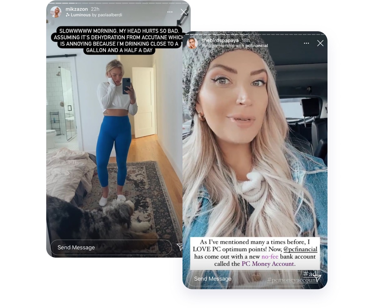 shrink down hashtags
