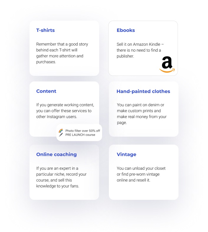 monetization methods on Instagram