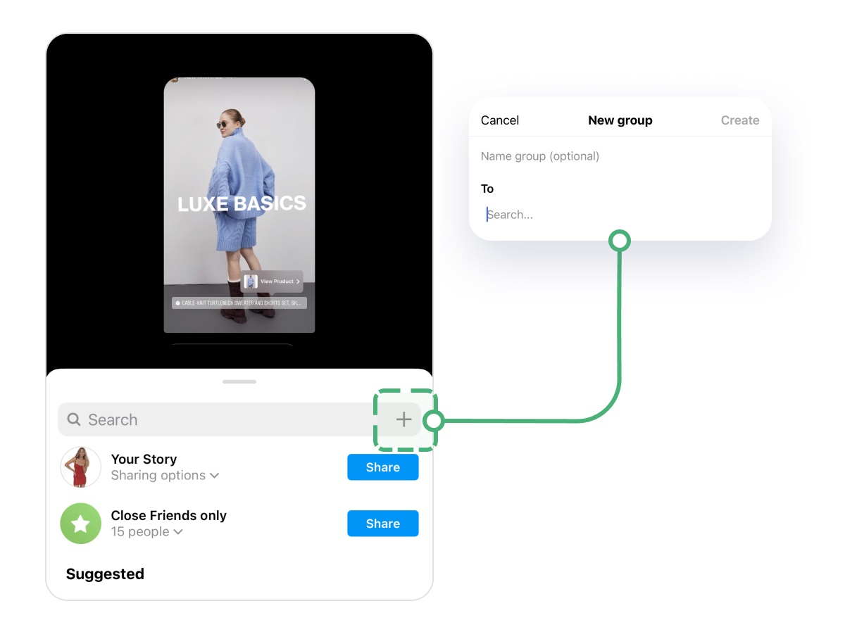 designs of Instagram Stories