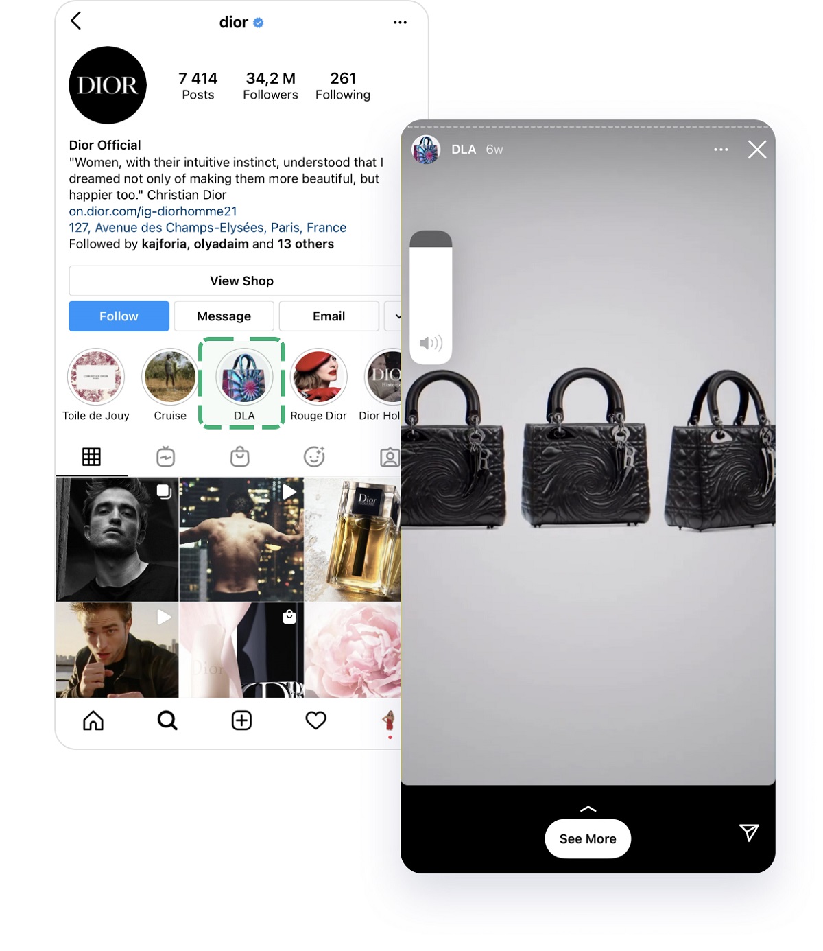 playlist Highlights on Instagram