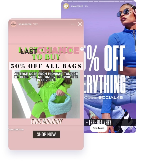sell online on Instagram