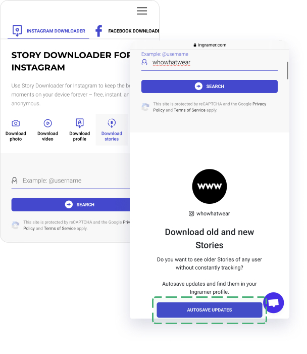 analyze competitors on Instagram