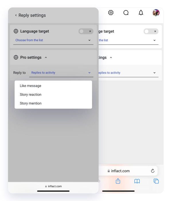 Systematize chats in Direct messenger