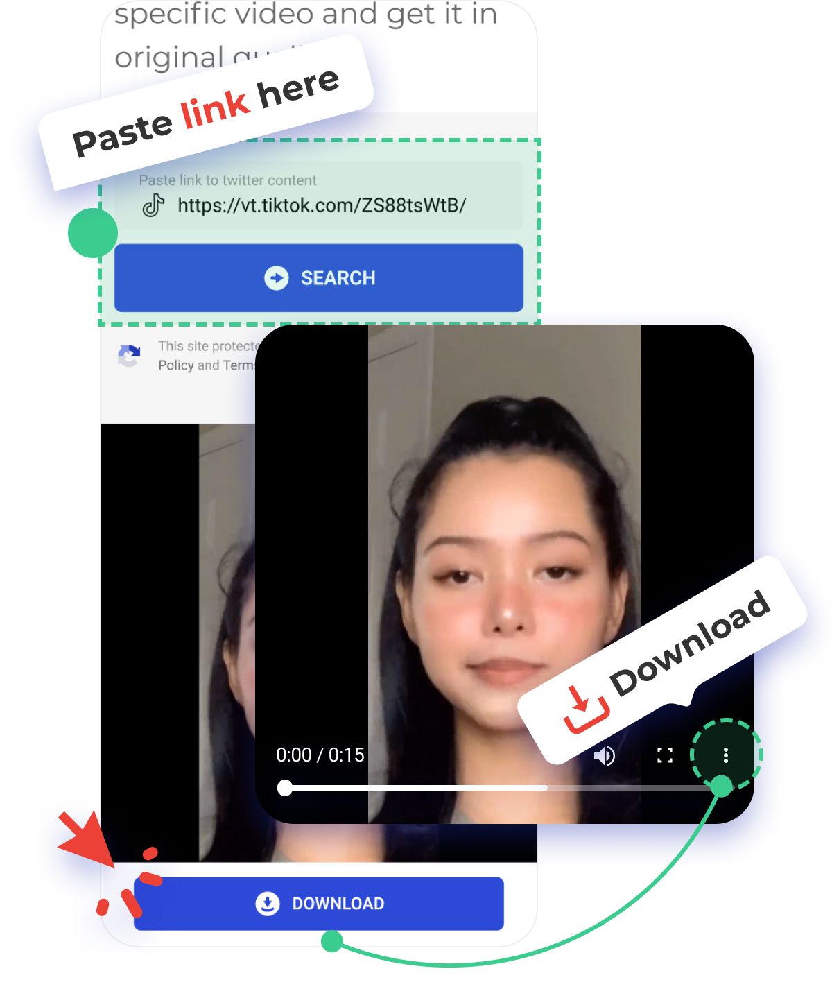 how to save a video from TikTok