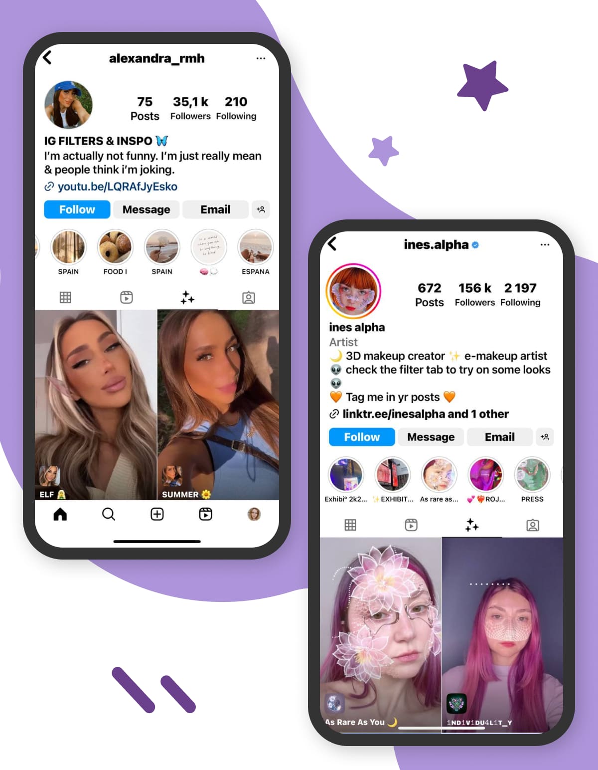 Ig filters creators