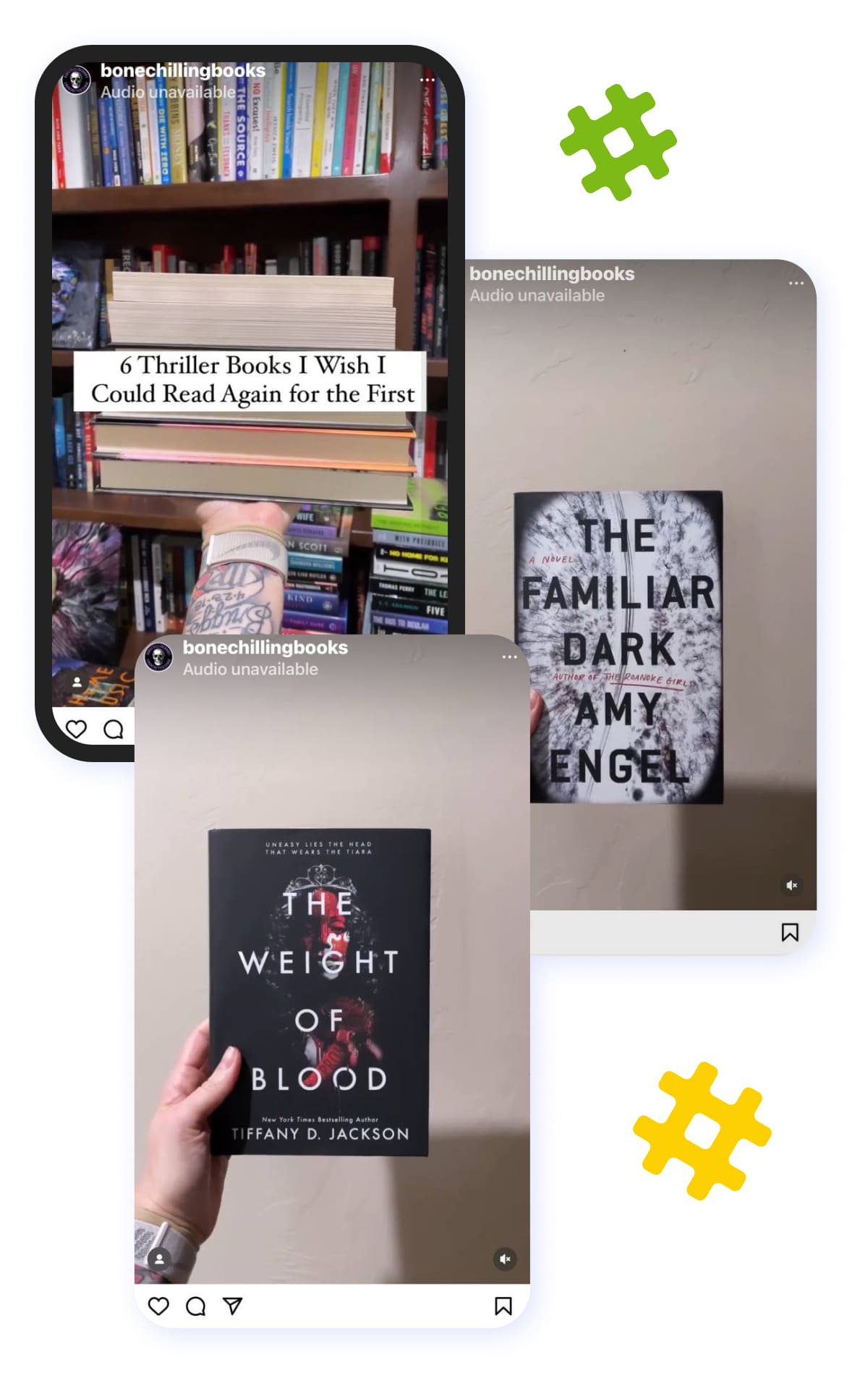 selections for a content
