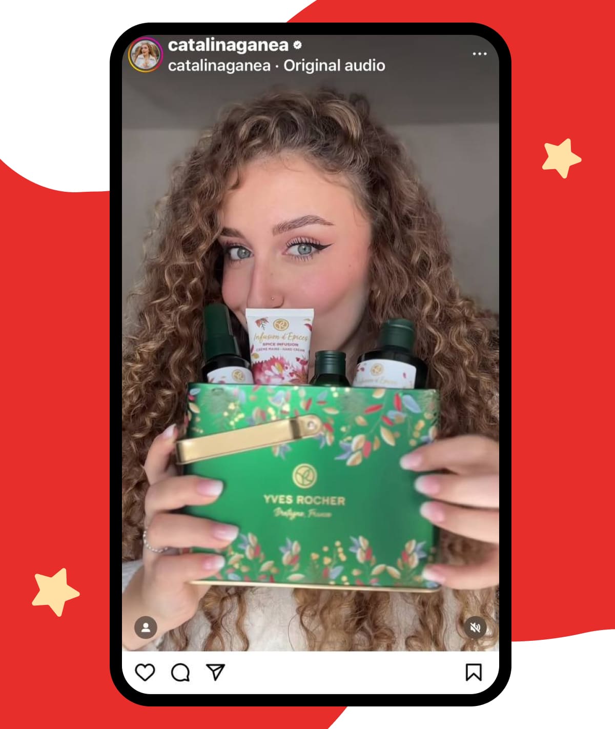 accounts in X-mas with brands