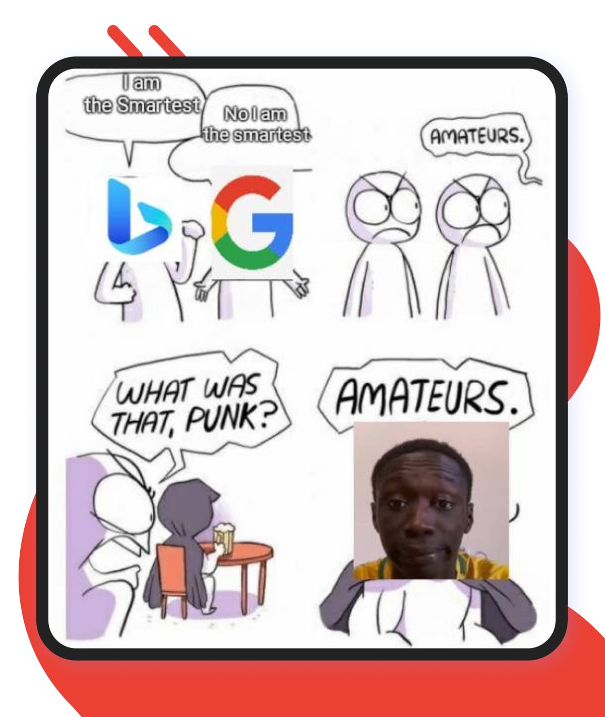 Khaby Insta meme