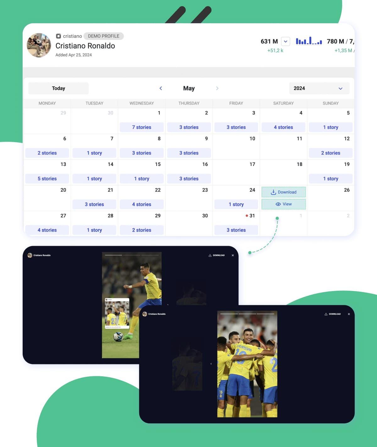 how to use profile tracker