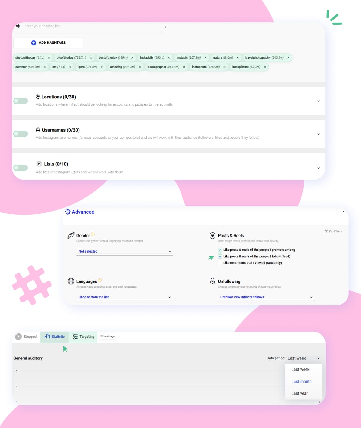 how to automate likes on Instagram