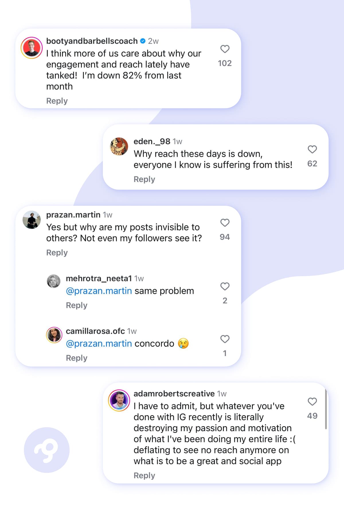 what’s new on Insta ranking