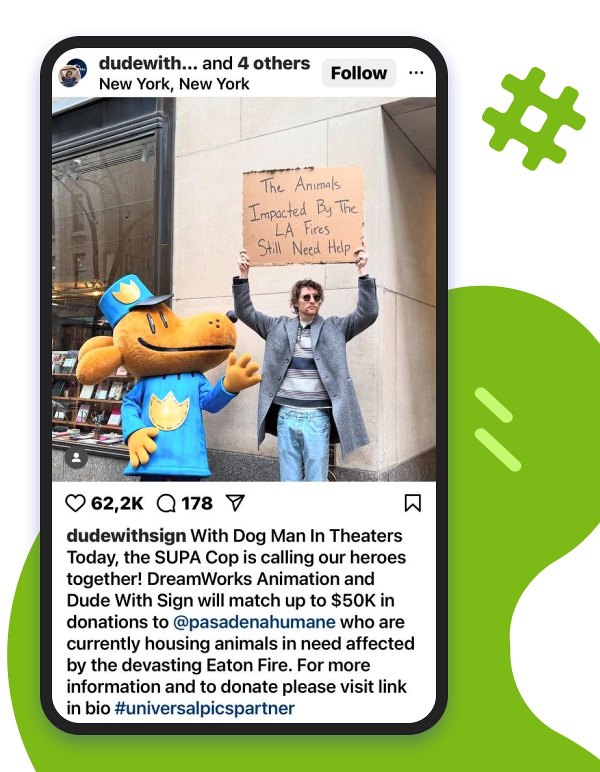Dudewithsign content strategy