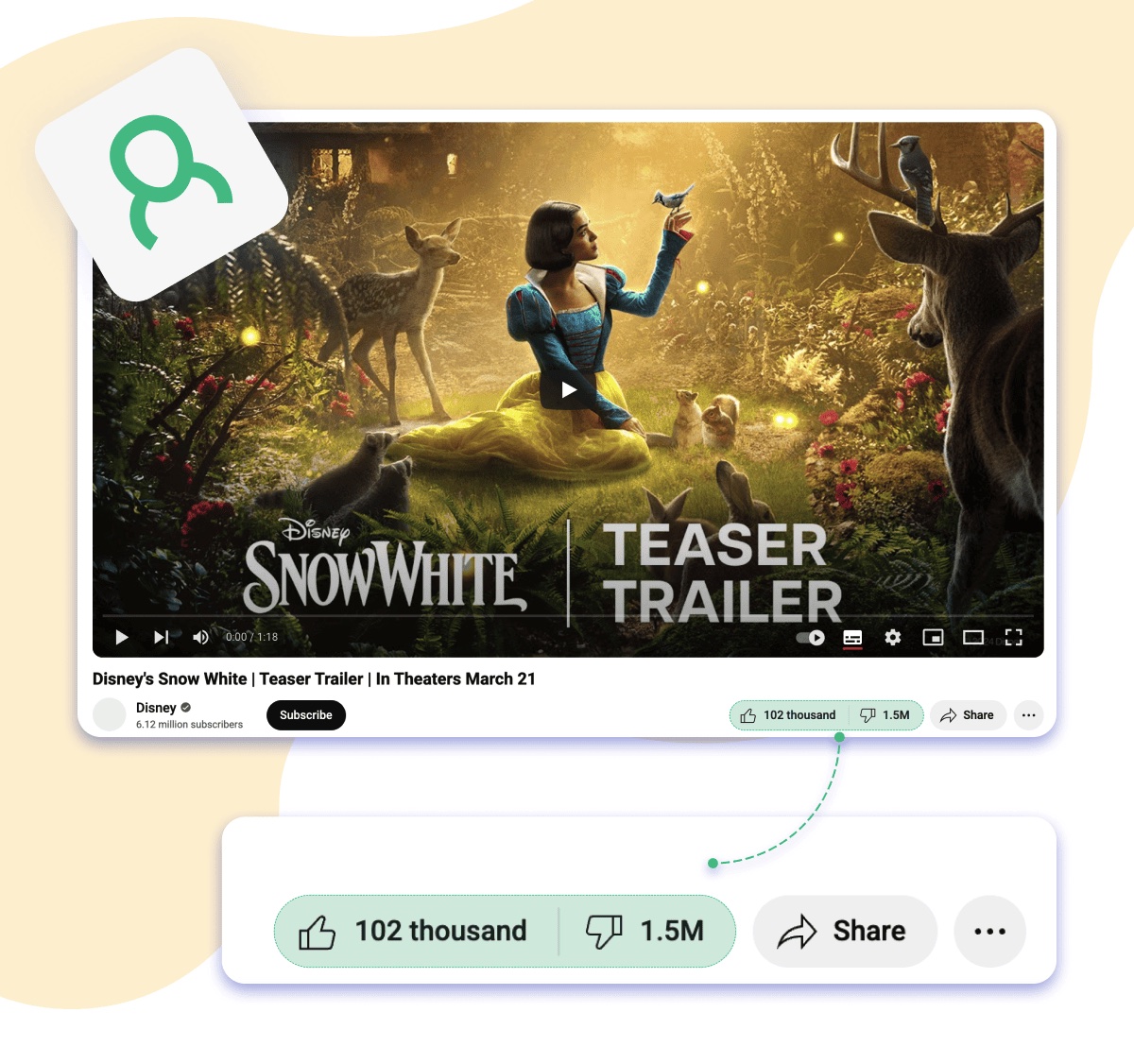 Disney Snow White Teaser