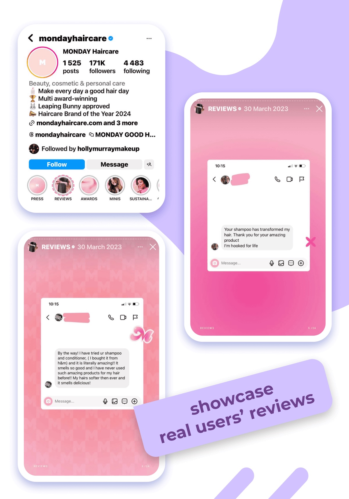 customer testimonials