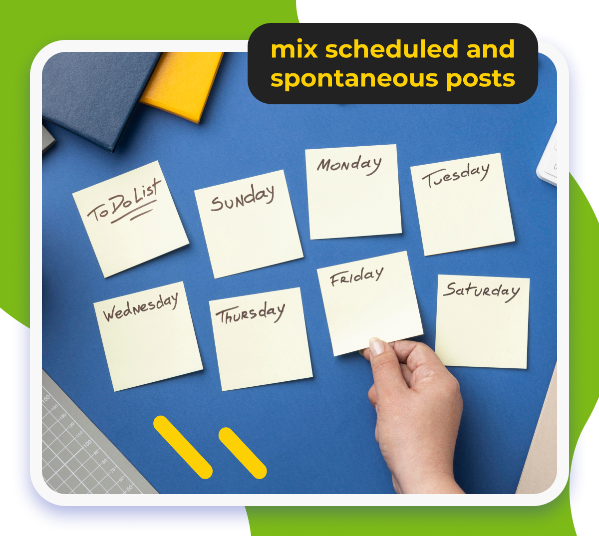 sticky notes with handwritten inscriptions