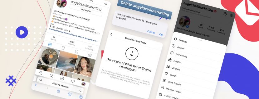 How to delete an Instagram account in seconds + direct link to deleting an account
