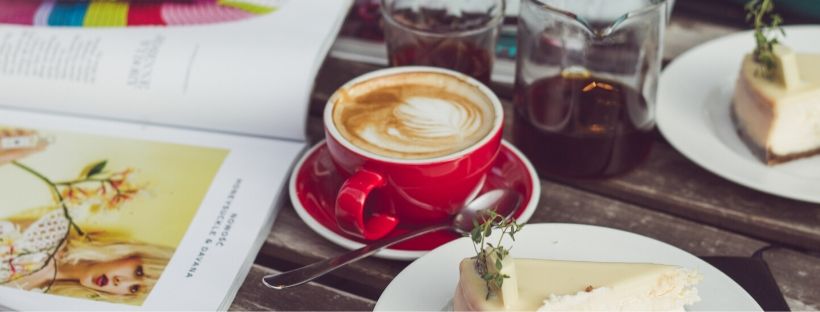 a cup of coffee