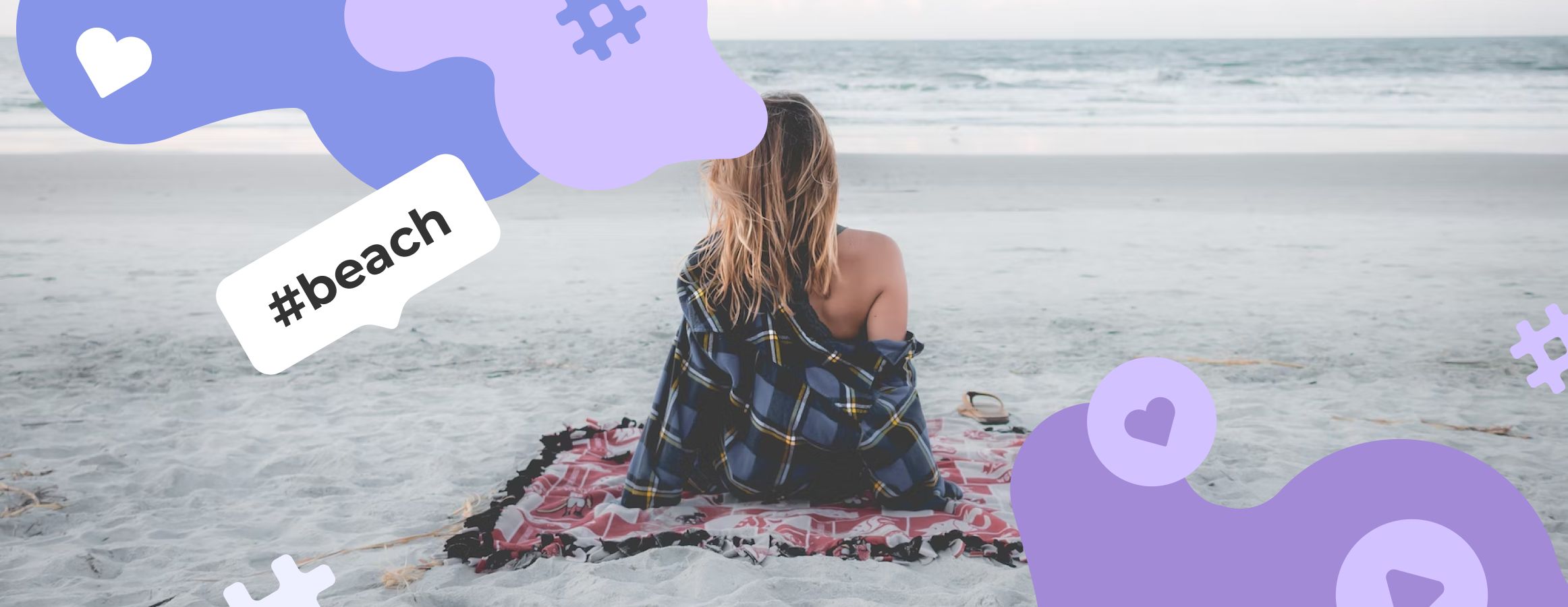 Beach hashtags