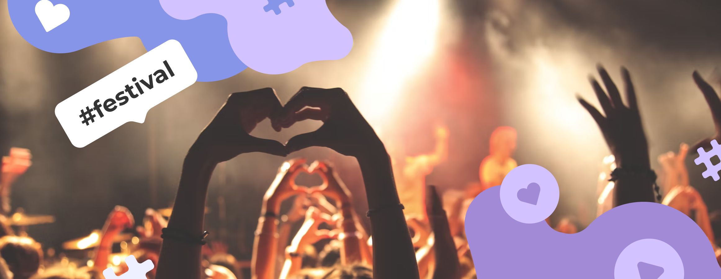 Festival hashtags