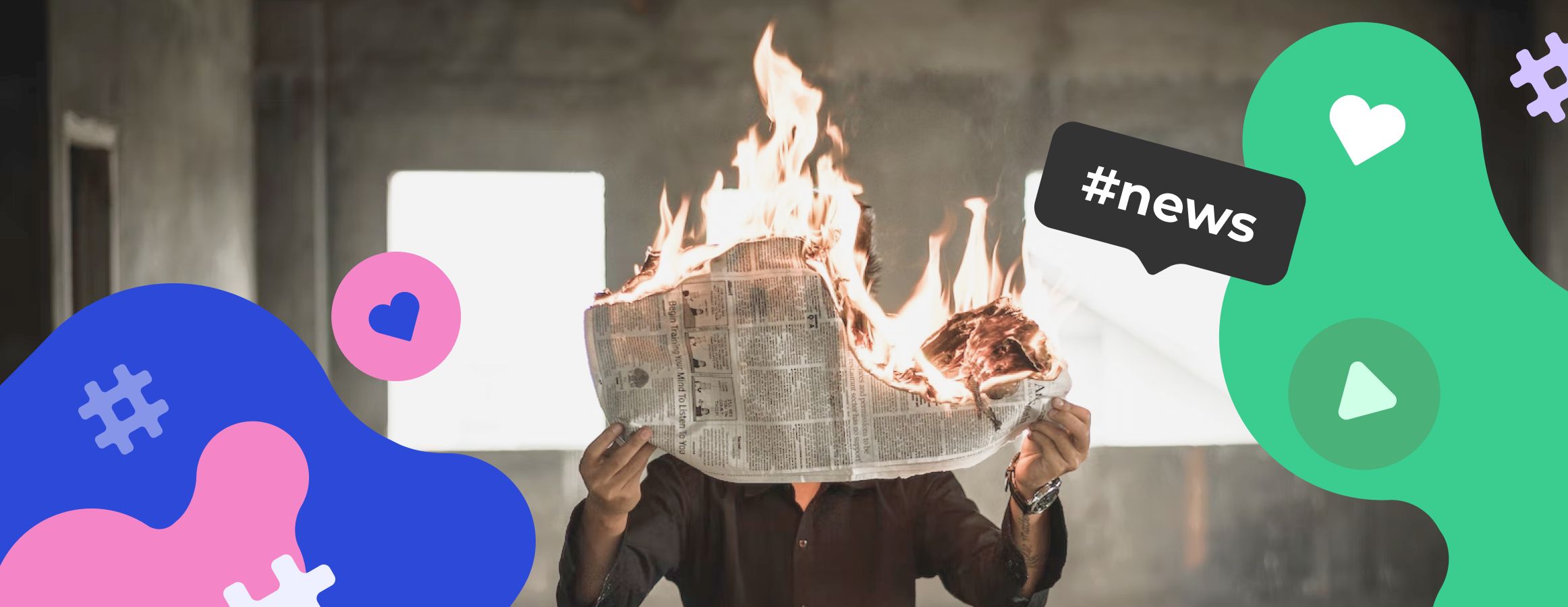 News hashtags