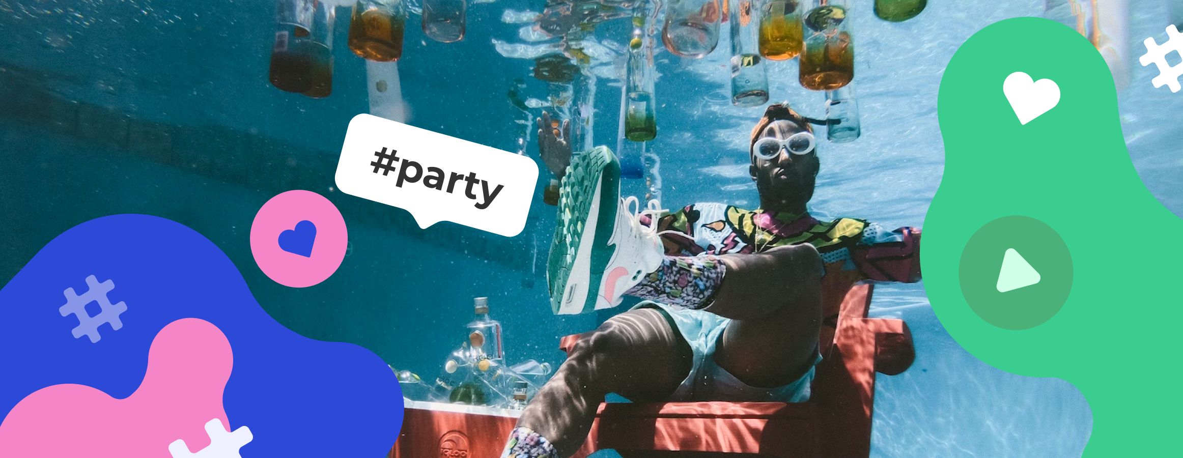 Party hashtags