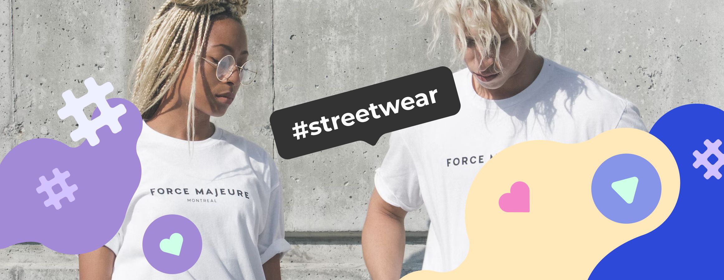 Streetwear hashtags