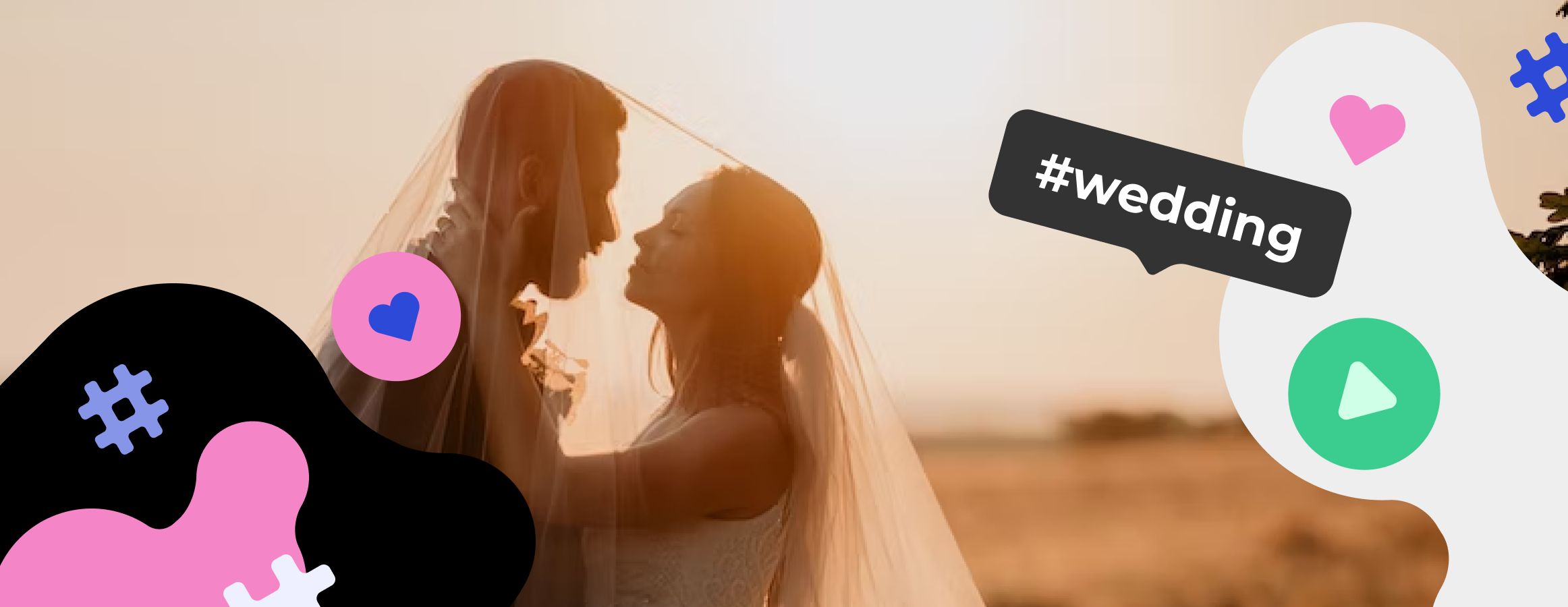 Wedding hashtags