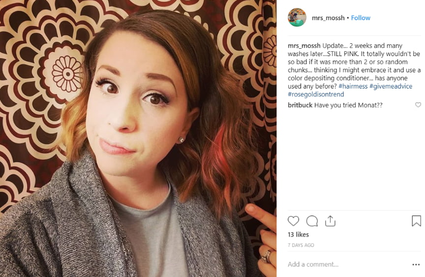 A woman asking advice