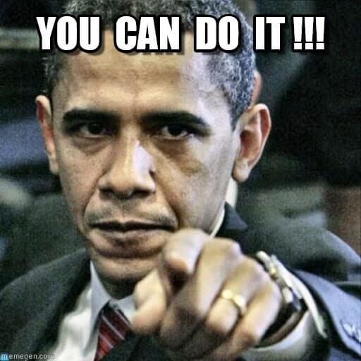 You can do it meme